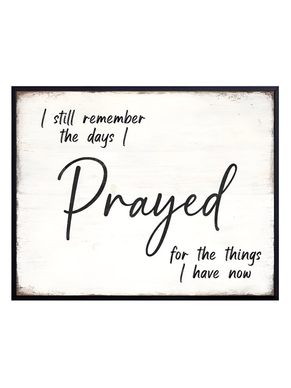 Grateful Christian Wall Decor - Positive Quotes Inspirational Wall Decor